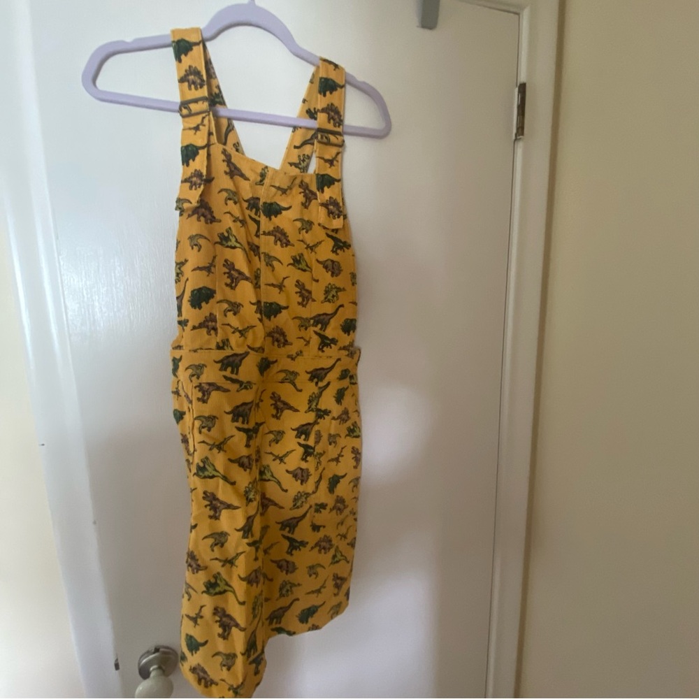 Run and Fly Corduroy Dino Pinafore UK14
